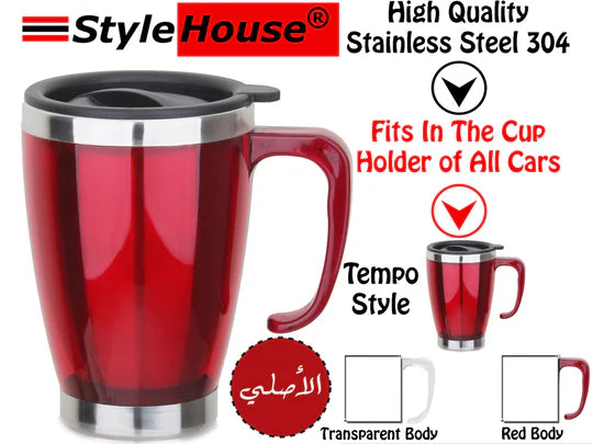 Colored Stainless Steel Travel Mug