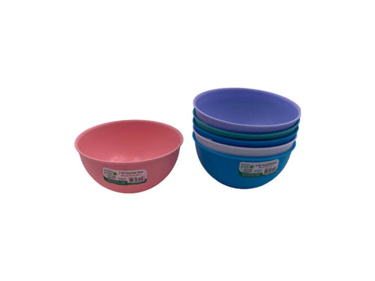 Colorful Roud Bowl; 0.5 lt
