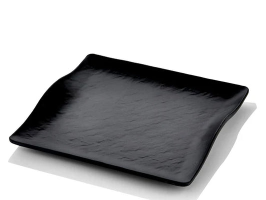 Melamine Black Display Tray 28x28cm