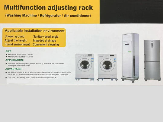 Multifunction Adjustable Base with Wheels