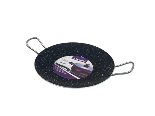 Black Granite Nouval Shallow wok 24 cm