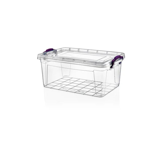 Clear Storage Box; 5.1 lt