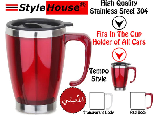 Colored Stainless Steel Travel Mug