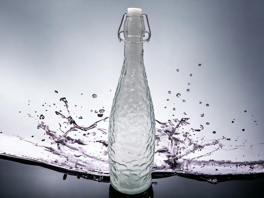 Coral Glass Bottle