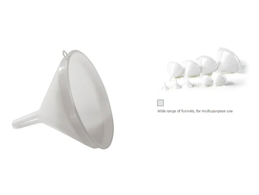 Italian Plastic White Funnel 8 cm