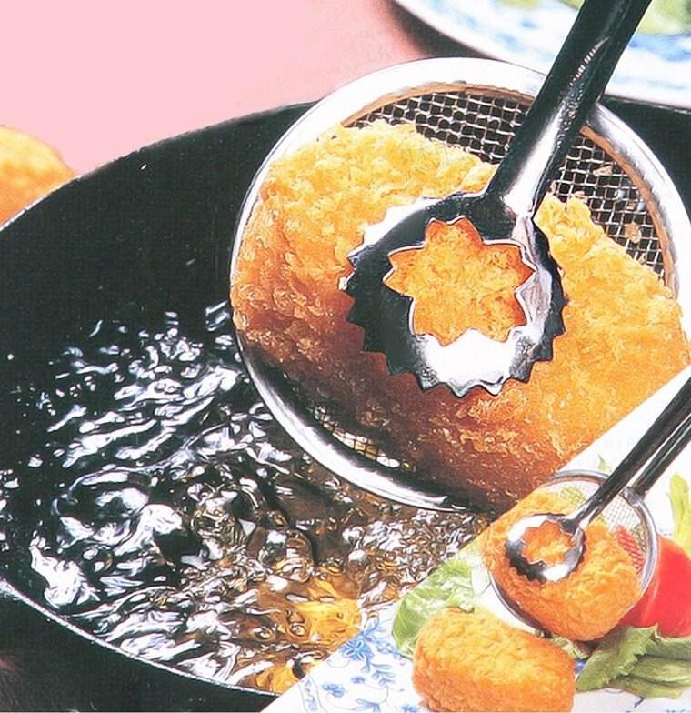 Mesh Frying Tong Clip