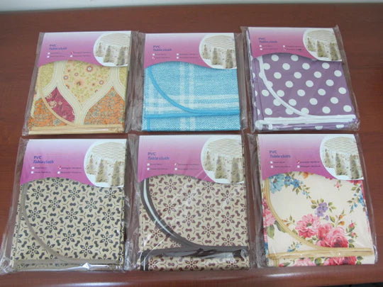 PVC Table Cloth;140x180 cm