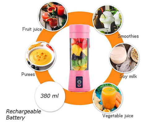 Portable and Rechargeable Battery Juice Blender