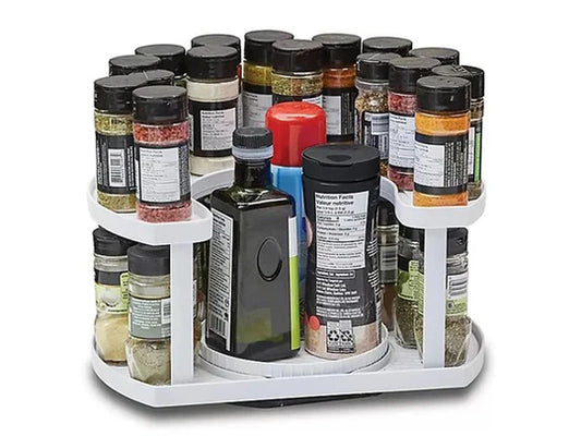 Rotary Shelf to Maximize Cabinet Space