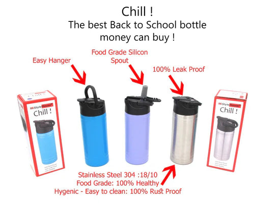 Stainless Steel Chill Bottle for Kids