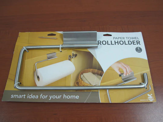 Stainless Steel Door Mounted Paper Towel Roll Holder