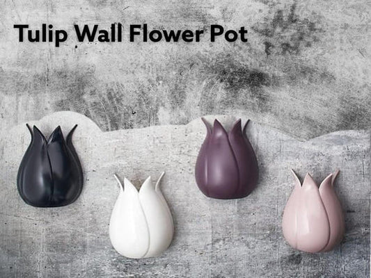 Tulip Shape Wall Flower Pot