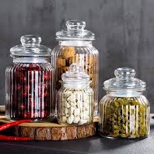 Airtight Glass Canister - 0.5 lt